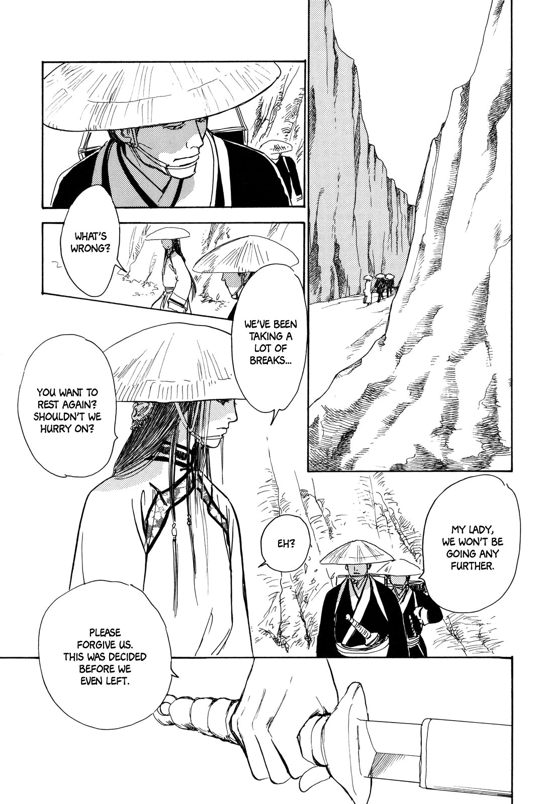Kishibe no Uta Chapter 3 page 4 - Chapter 3: Ice Nail, Stone Eye