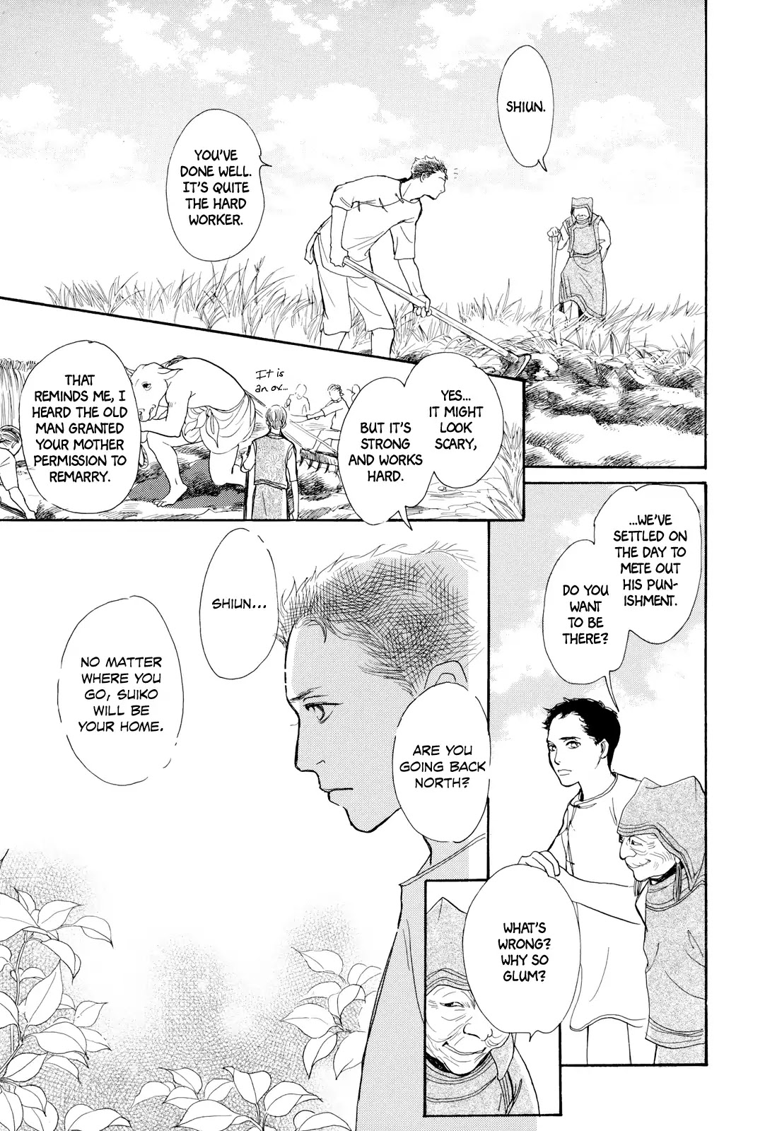 Kishibe no Uta Chapter 6 page 44 - Chapter 6: The Man Who Slew the Clouds