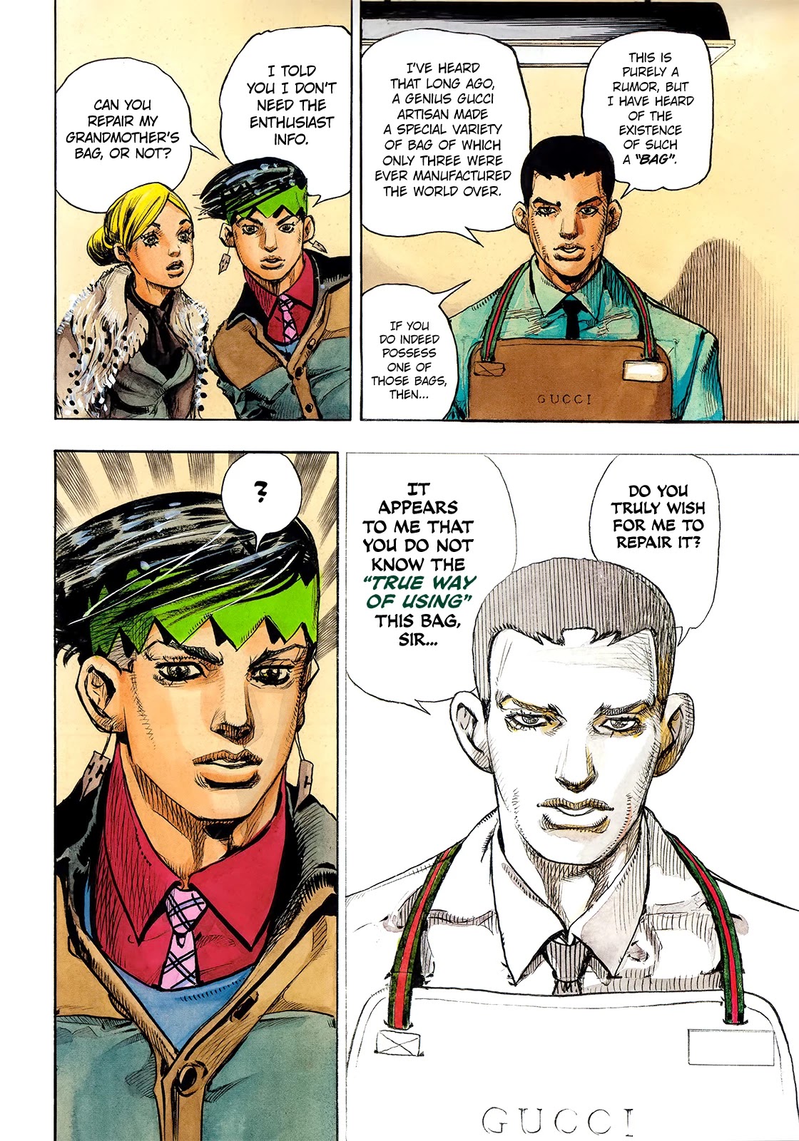Kishibe Rohan wa Ugokanai Chapter 5 page 13 - Chapter 5: Kishibe Rohan Meets Gucci