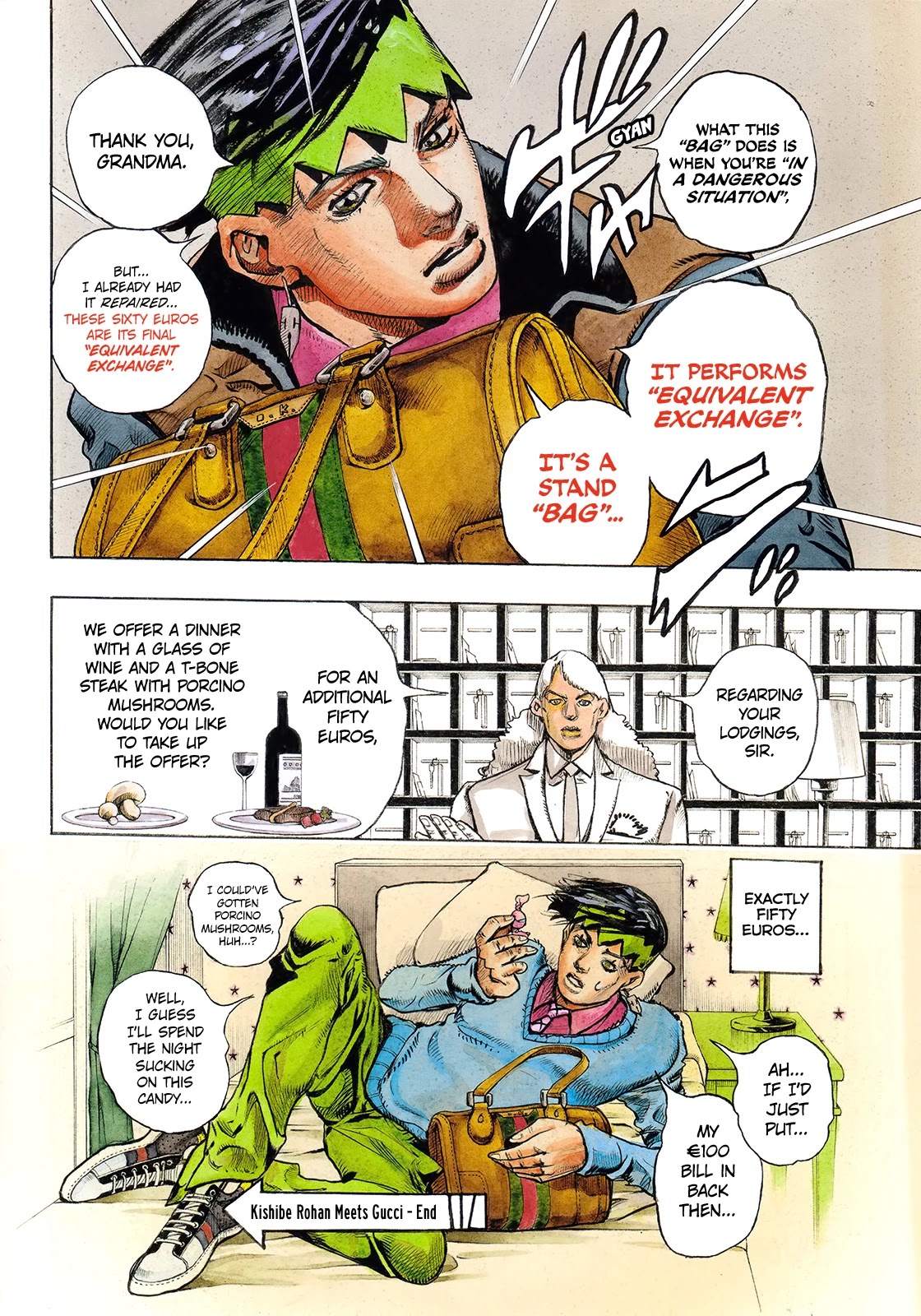 Kishibe Rohan wa Ugokanai Chapter 5 page 19 - Chapter 5: Kishibe Rohan Meets Gucci