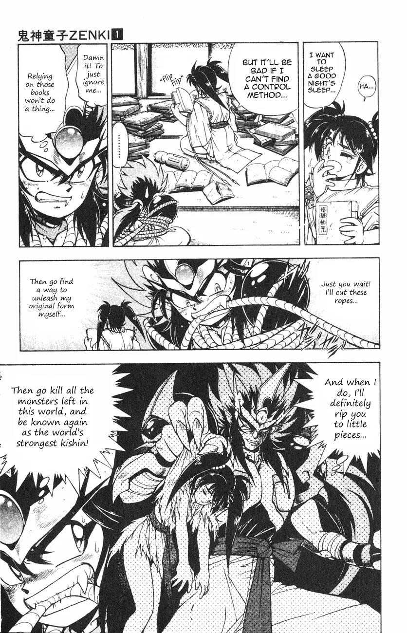 Kishin Douji Zenki Chapter 1.2 page 10 - Chapter 1.2: Zenki Awakens - Preface Chapter ②: Child and Kishin