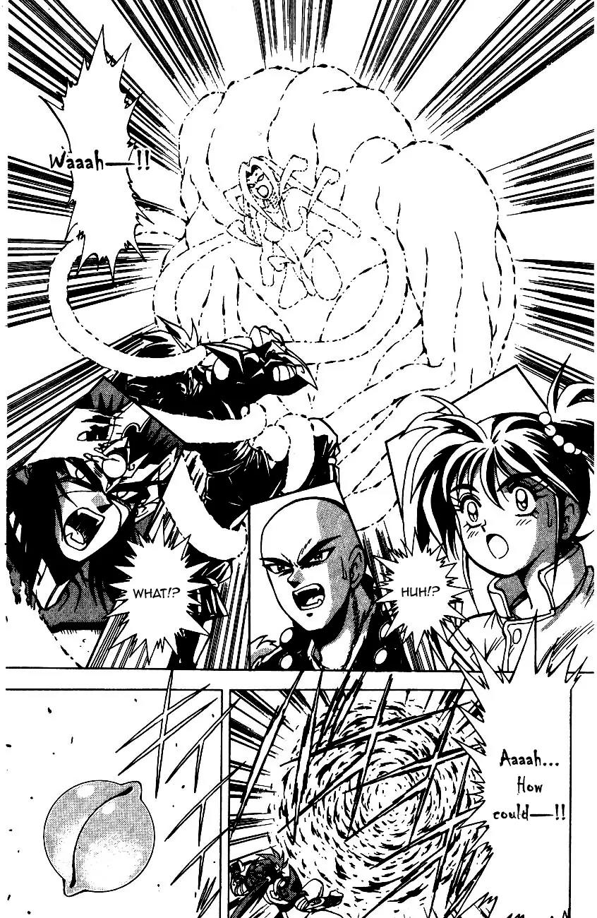 Kishin Douji Zenki Chapter 5.2 page 35 - Chapter 5.2: The Battle for the Truth of the Devil Fruits
