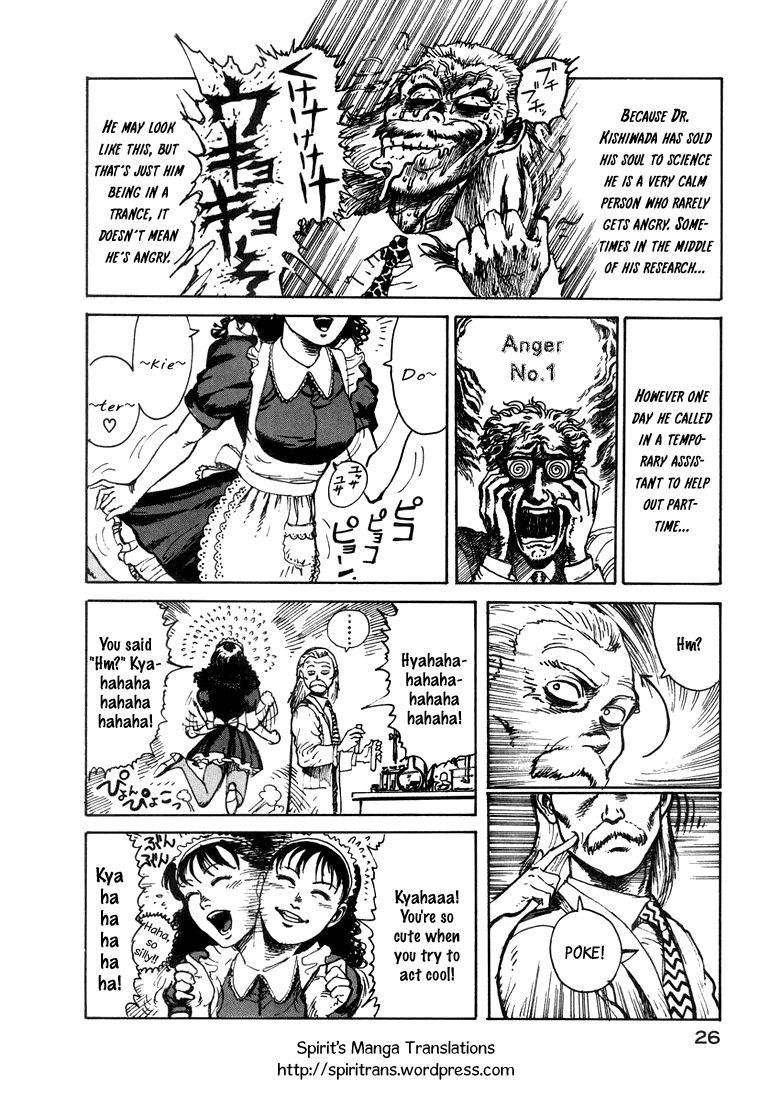 Kishiwada-hakase no Kagakuteki Aijou Chapter 4 page 2 - Chapter 4 : Dr. Kishiwada Gets Angry