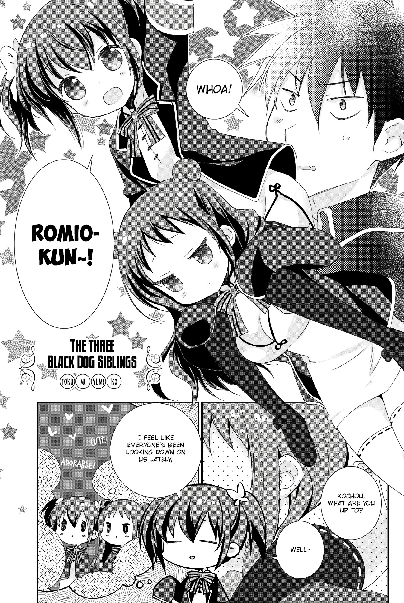 Kishuku Gakkou no Juliet: The Official Anthology Chapter 11 page 2 - Chapter 11: The three Black Dog Siblings