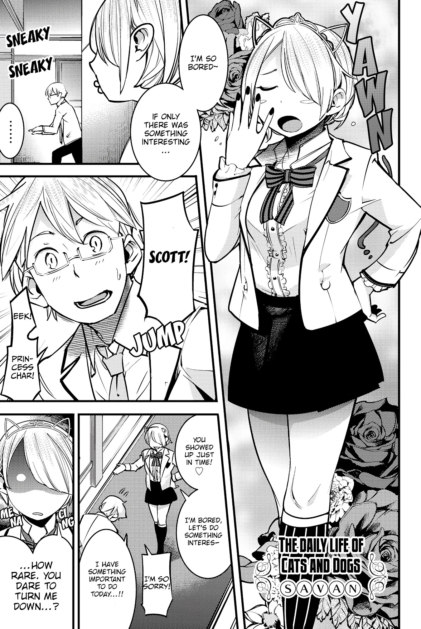 Kishuku Gakkou no Juliet: The Official Anthology Chapter 15 page 2 - Chapter 15: The daily life of Cats and Dogs
