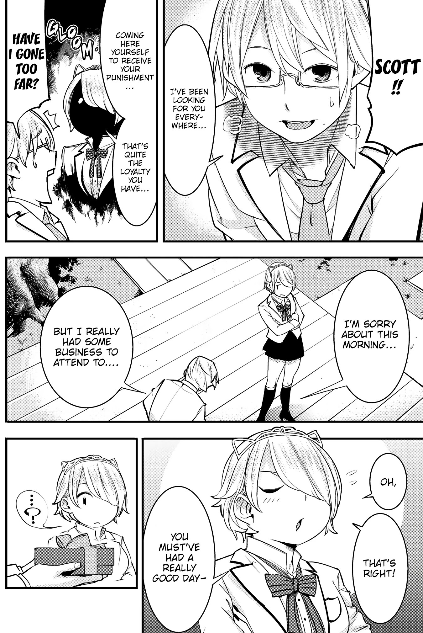 Kishuku Gakkou no Juliet: The Official Anthology Chapter 15 page 9 - Chapter 15: The daily life of Cats and Dogs