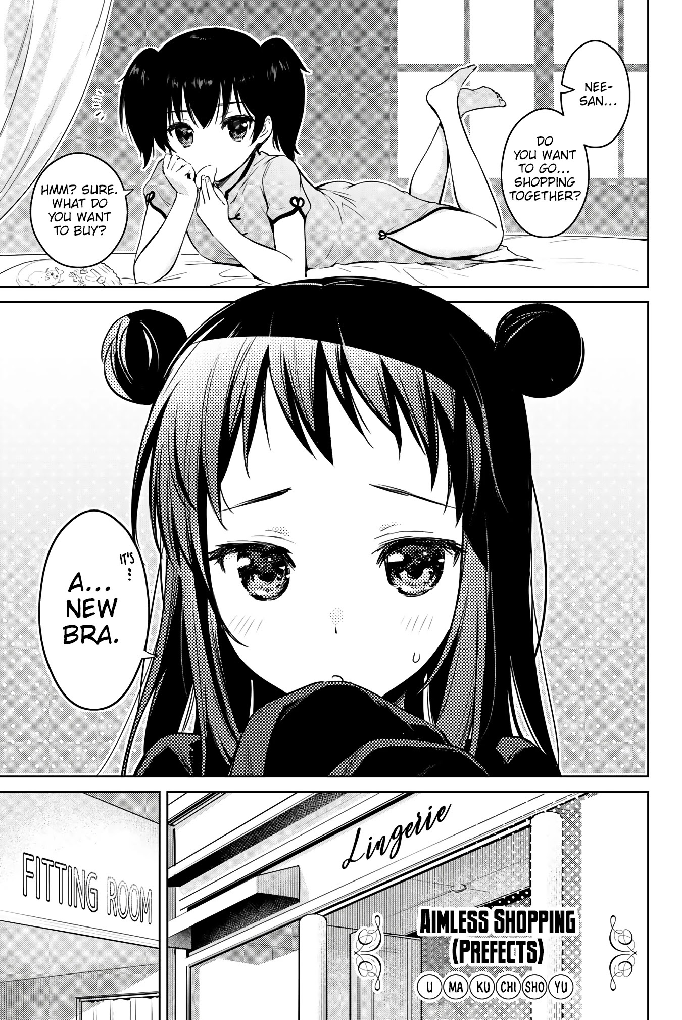 Kishuku Gakkou no Juliet: The Official Anthology Chapter 19 page 2 - Chapter 19: Aimless Shopping (Prefects)