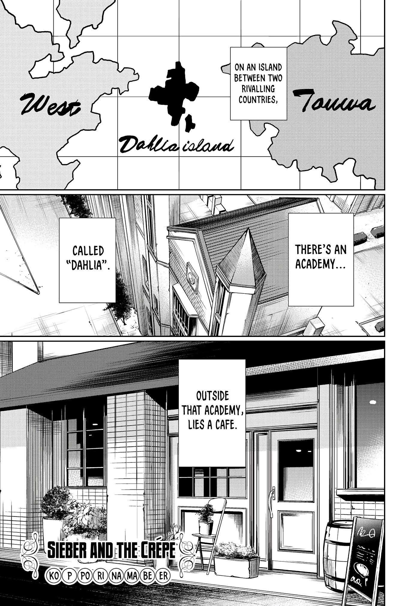 Kishuku Gakkou no Juliet: The Official Anthology Chapter 23 page 2 - Chapter 23: Sieber and the Crépe