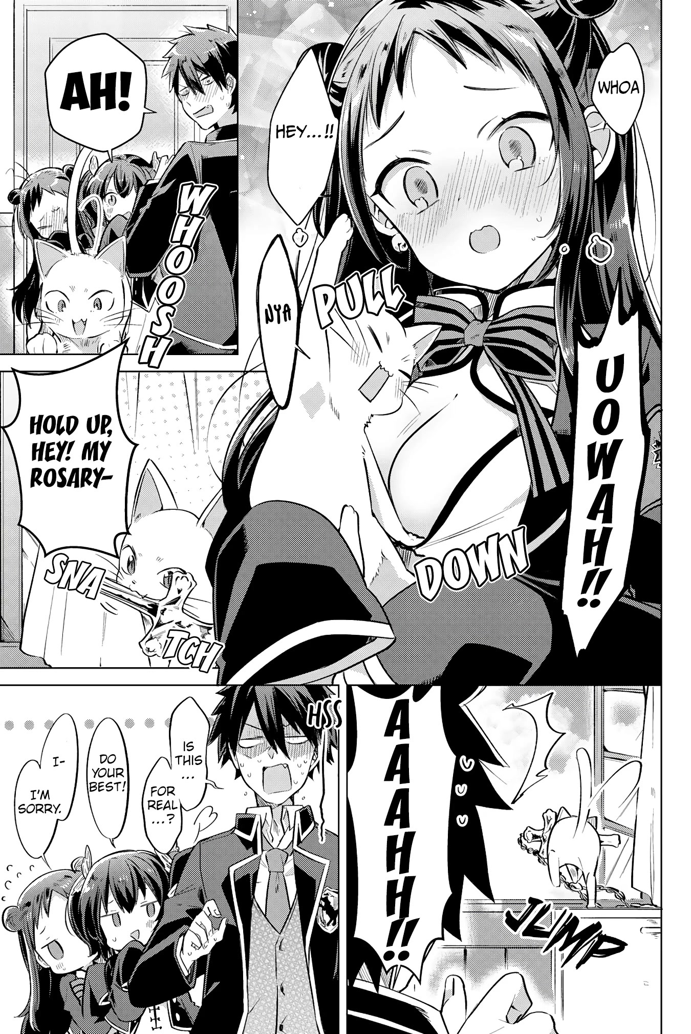 Kishuku Gakkou no Juliet: The Official Anthology Chapter 25 page 4 - Chapter 25: A Cat and Romio Chase
