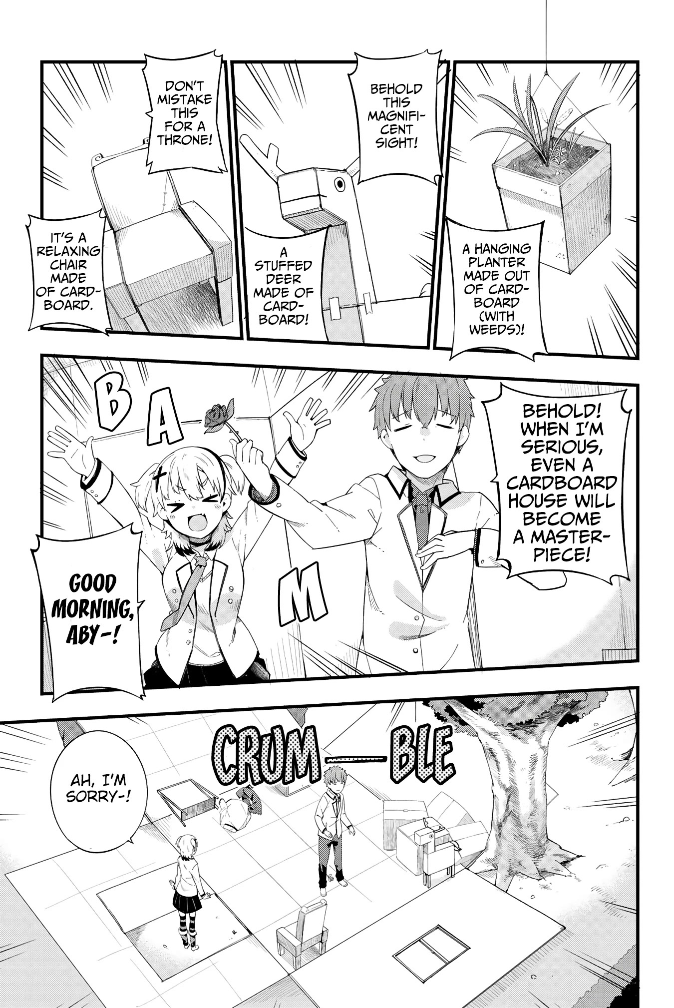 Kishuku Gakkou no Juliet: The Official Anthology Chapter 26 page 4 - Chapter 26: The elegant daily life of Aby and Somali