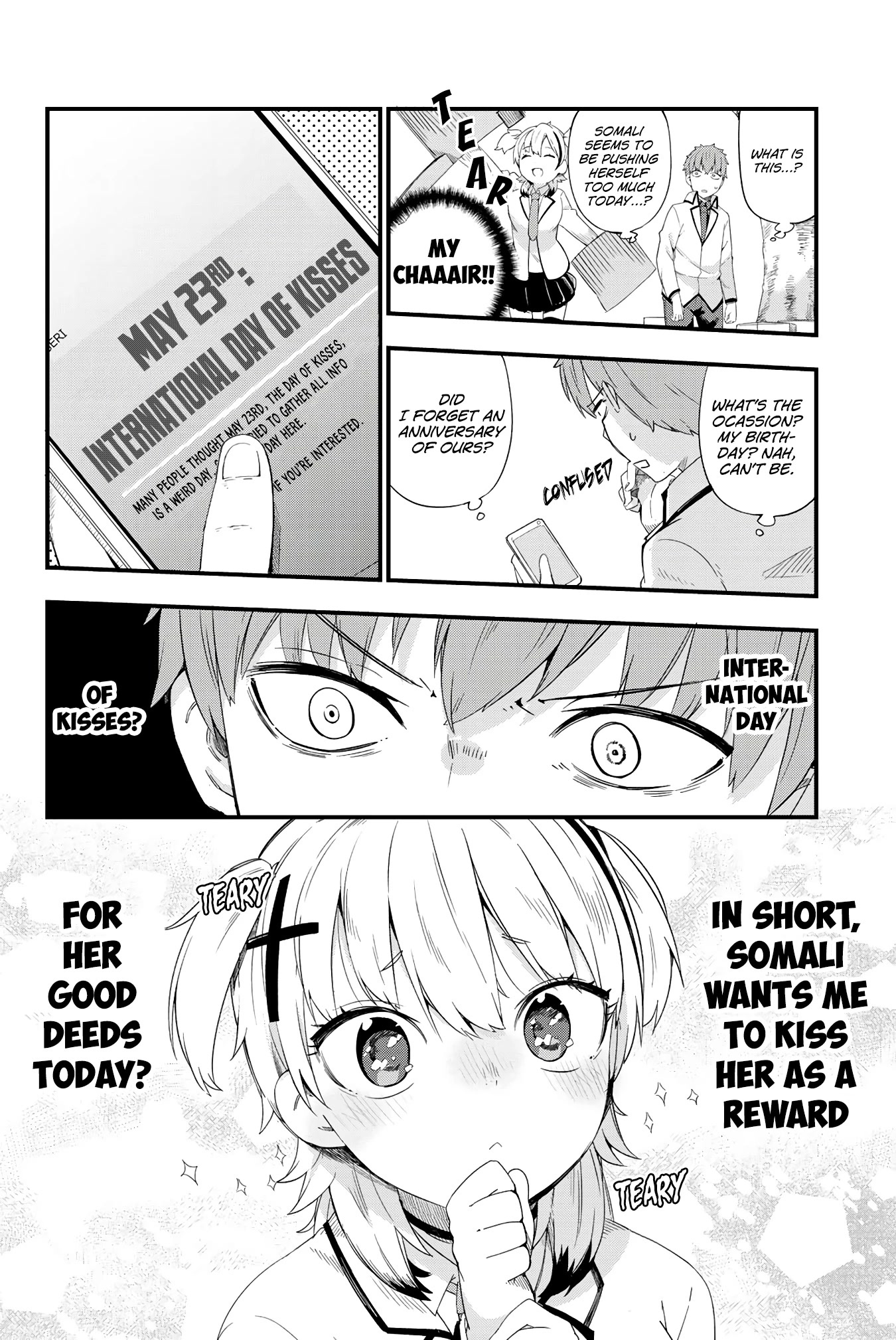Kishuku Gakkou no Juliet: The Official Anthology Chapter 26 page 7 - Chapter 26: The elegant daily life of Aby and Somali