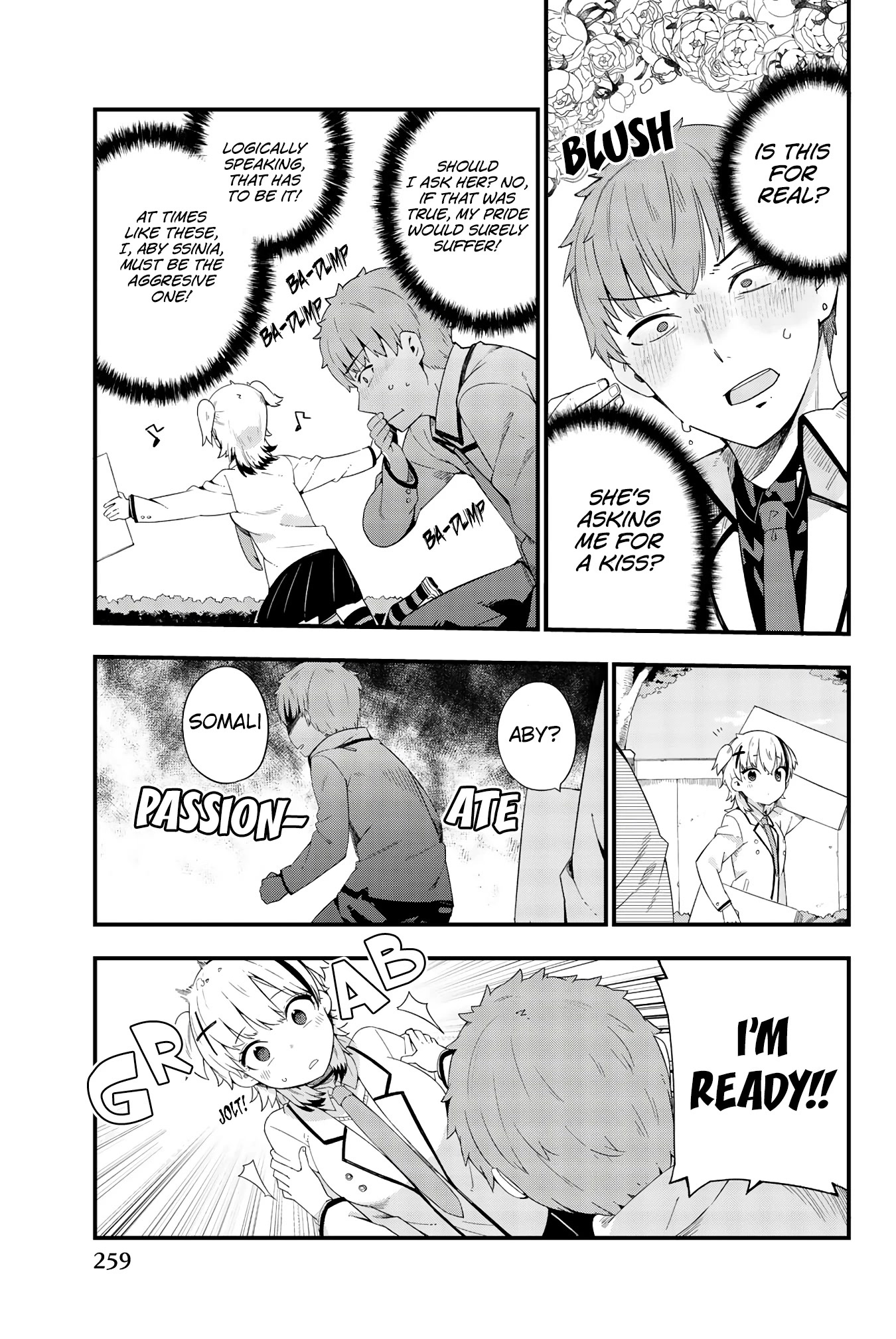 Kishuku Gakkou no Juliet: The Official Anthology Chapter 26 page 8 - Chapter 26: The elegant daily life of Aby and Somali