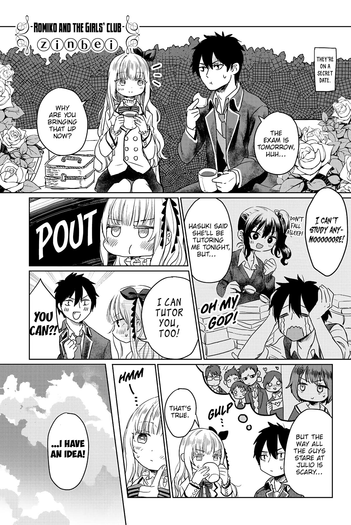 Kishuku Gakkou no Juliet: The Official Anthology Chapter 28 page 2 - Chapter 28: Romiko and the Girls' Club