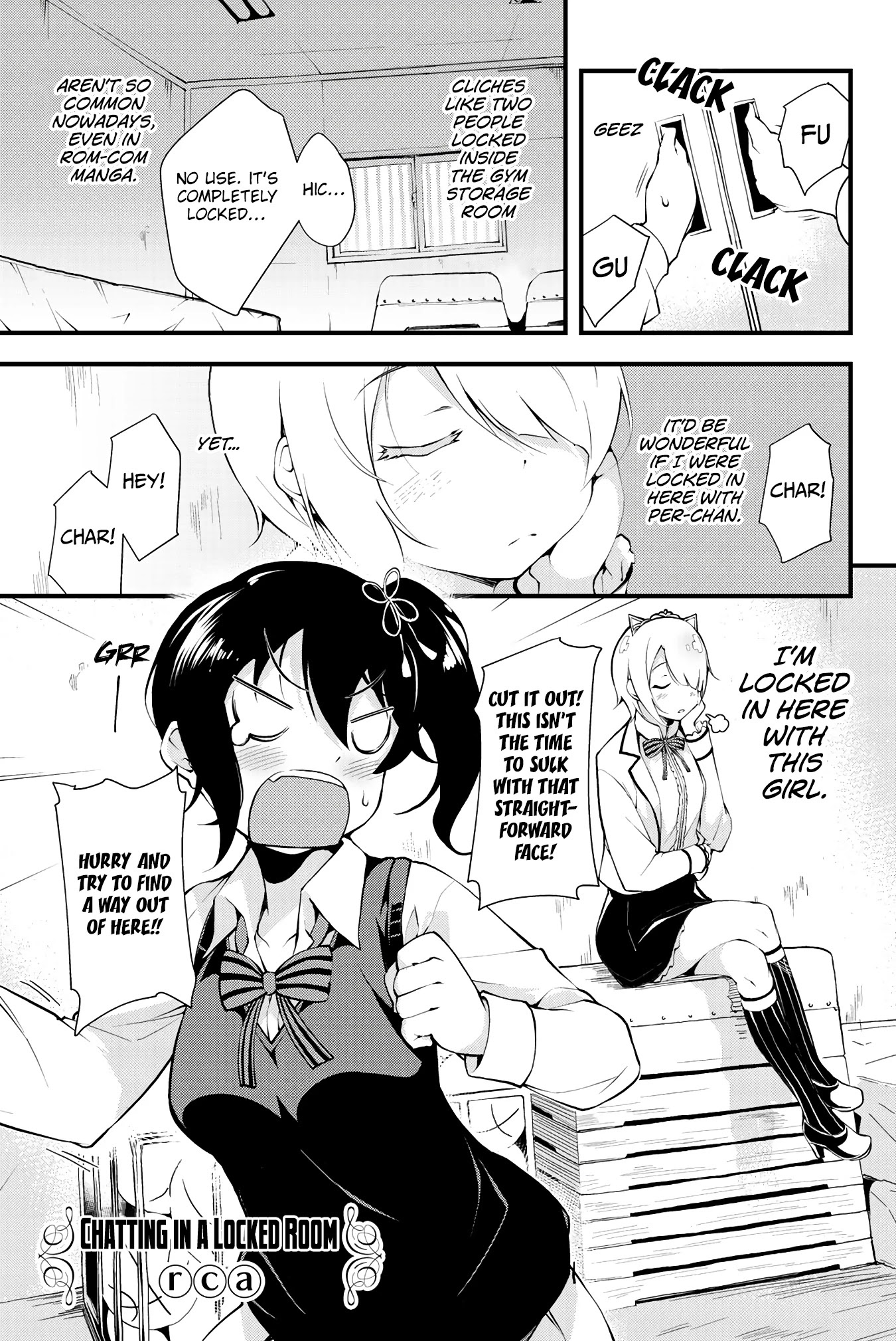 Kishuku Gakkou no Juliet: The Official Anthology Chapter 8 page 2 - Chapter 8: Chatting in a Locked Room