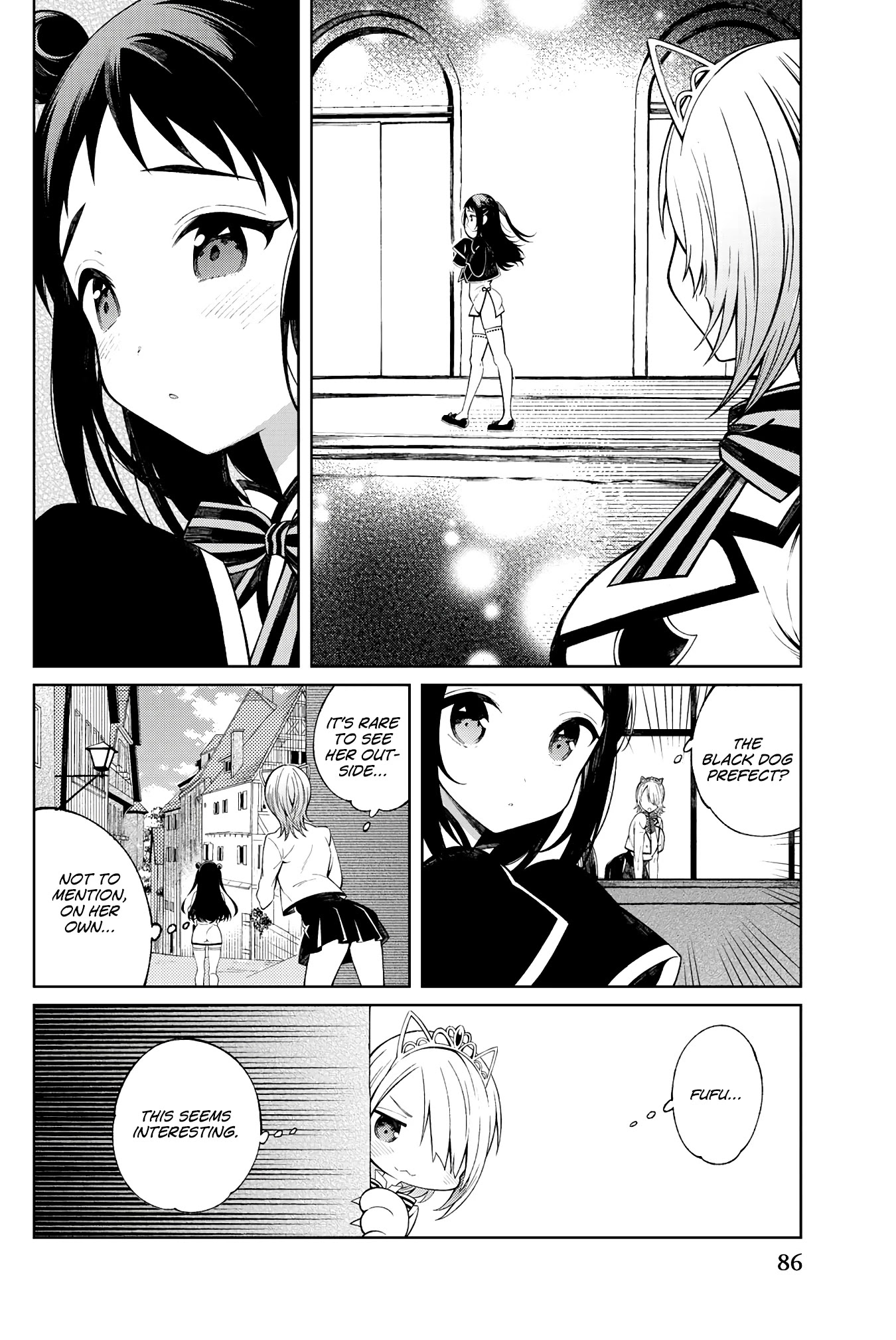 Kishuku Gakkou no Juliet: The Official Anthology Chapter 9 page 3 - Chapter 9: White Cat & Black Dog