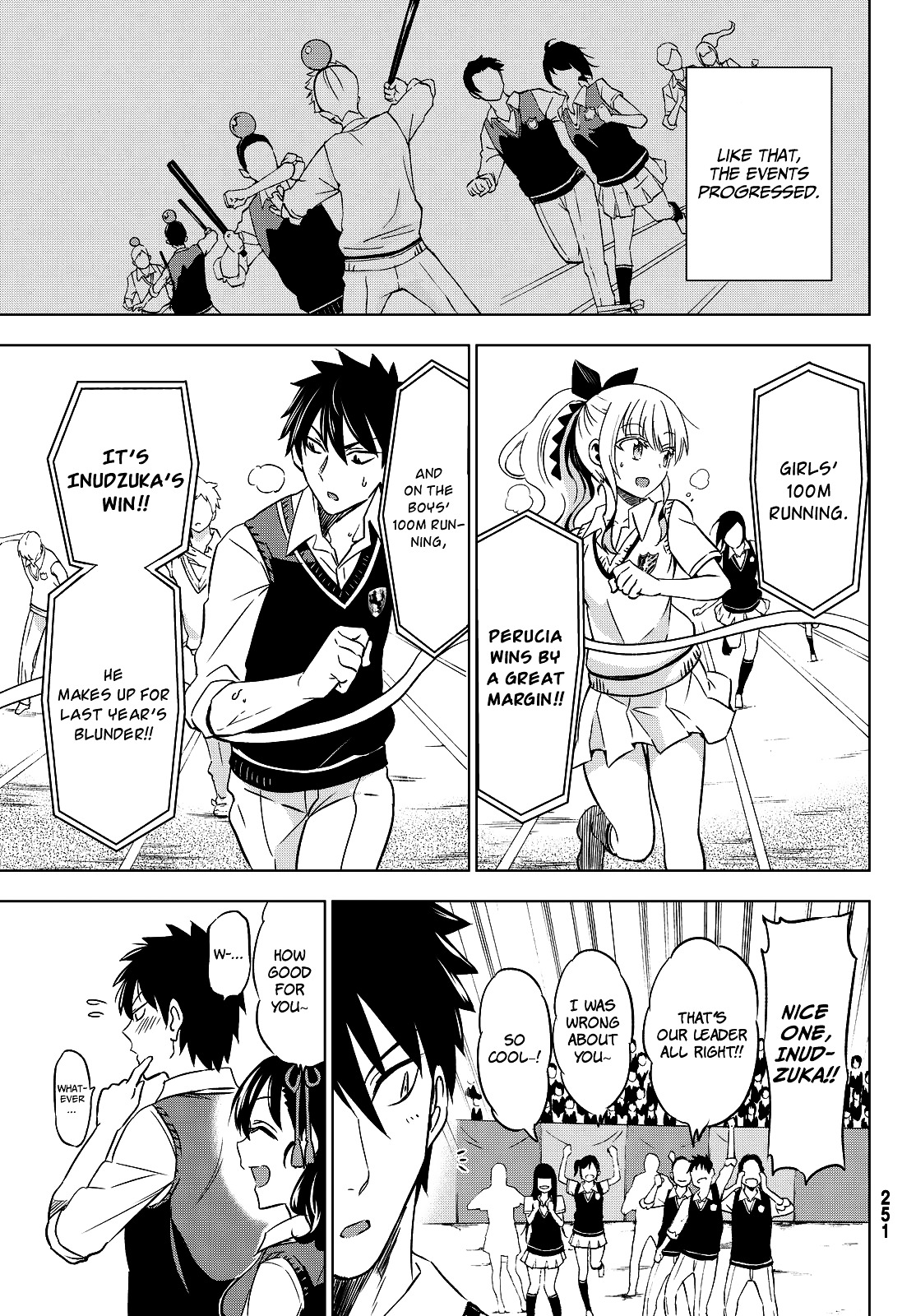 Kishuku Gakkou no Juliet Chapter 10 page 15 - Chapter 10 : Sports festival and Juliet