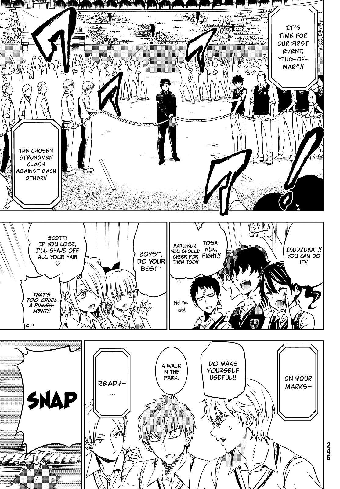 Kishuku Gakkou no Juliet Chapter 10 page 9 - Chapter 10 : Sports festival and Juliet