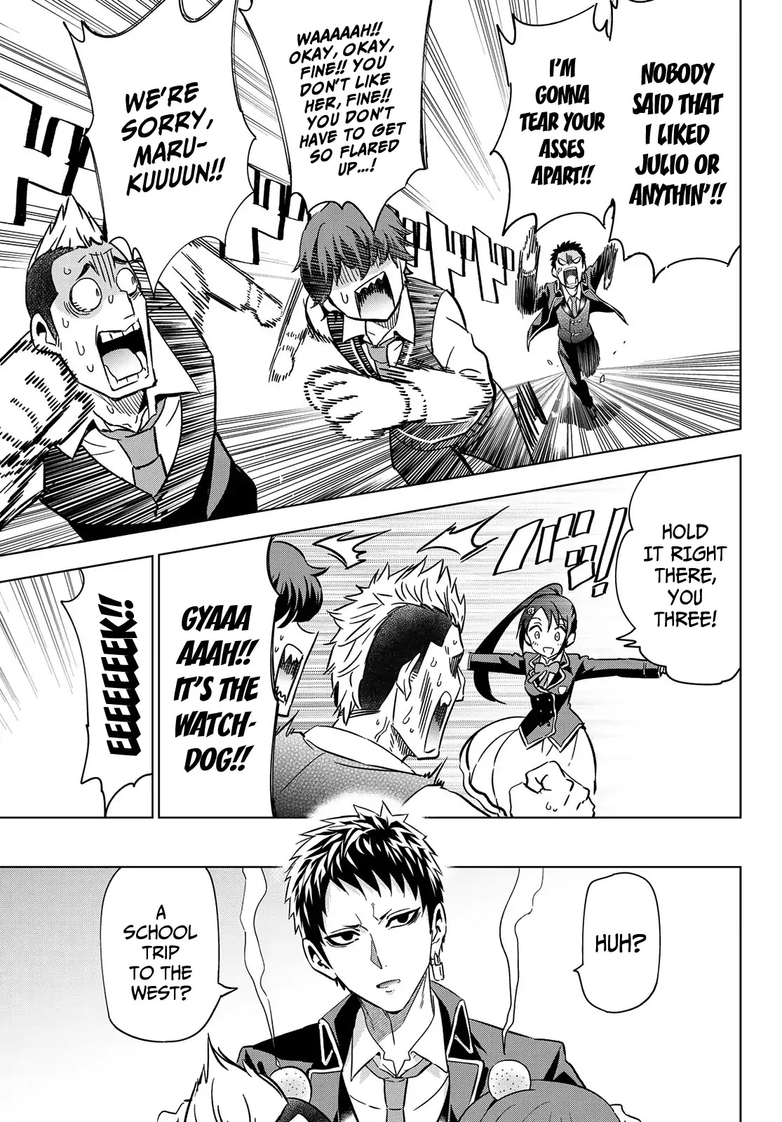 Kishuku Gakkou no Juliet Chapter 100 page 6 - Chapter 100: Romio and the Servant Wars (Part II)