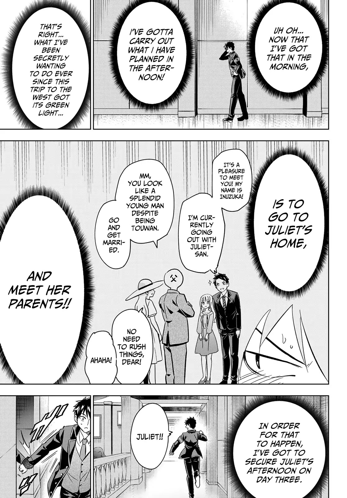 Kishuku Gakkou no Juliet Chapter 101 page 10 - Chapter 101: Romio and the School Trip