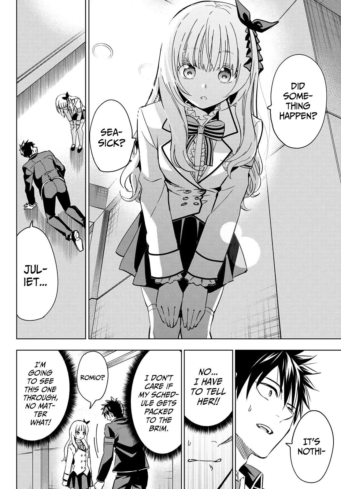 Kishuku Gakkou no Juliet Chapter 101 page 17 - Chapter 101: Romio and the School Trip