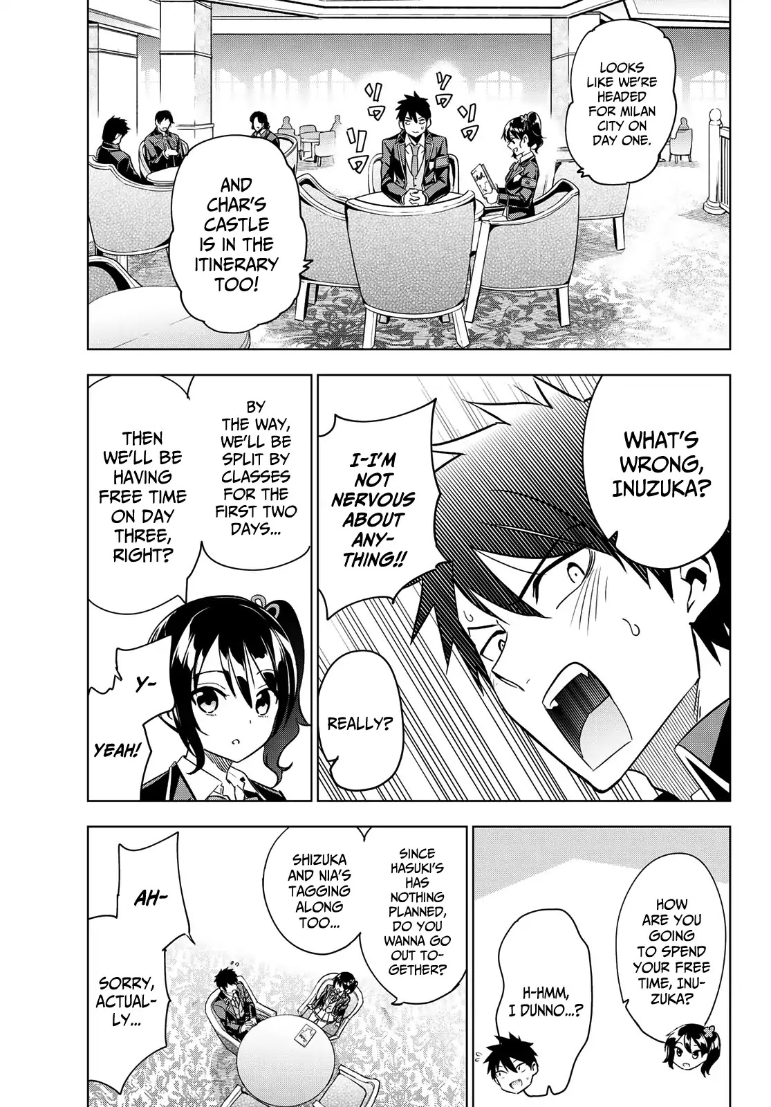 Kishuku Gakkou no Juliet Chapter 101 page 8 - Chapter 101: Romio and the School Trip