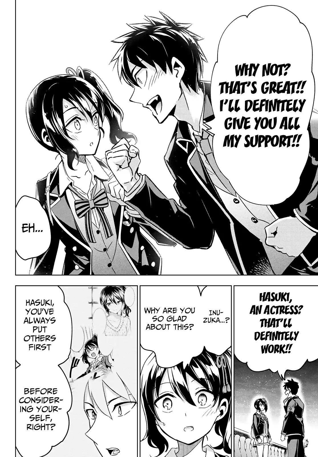 Kishuku Gakkou no Juliet Chapter 104 page 17 - Chapter 104: Hasuki and The West Principality (Part II)