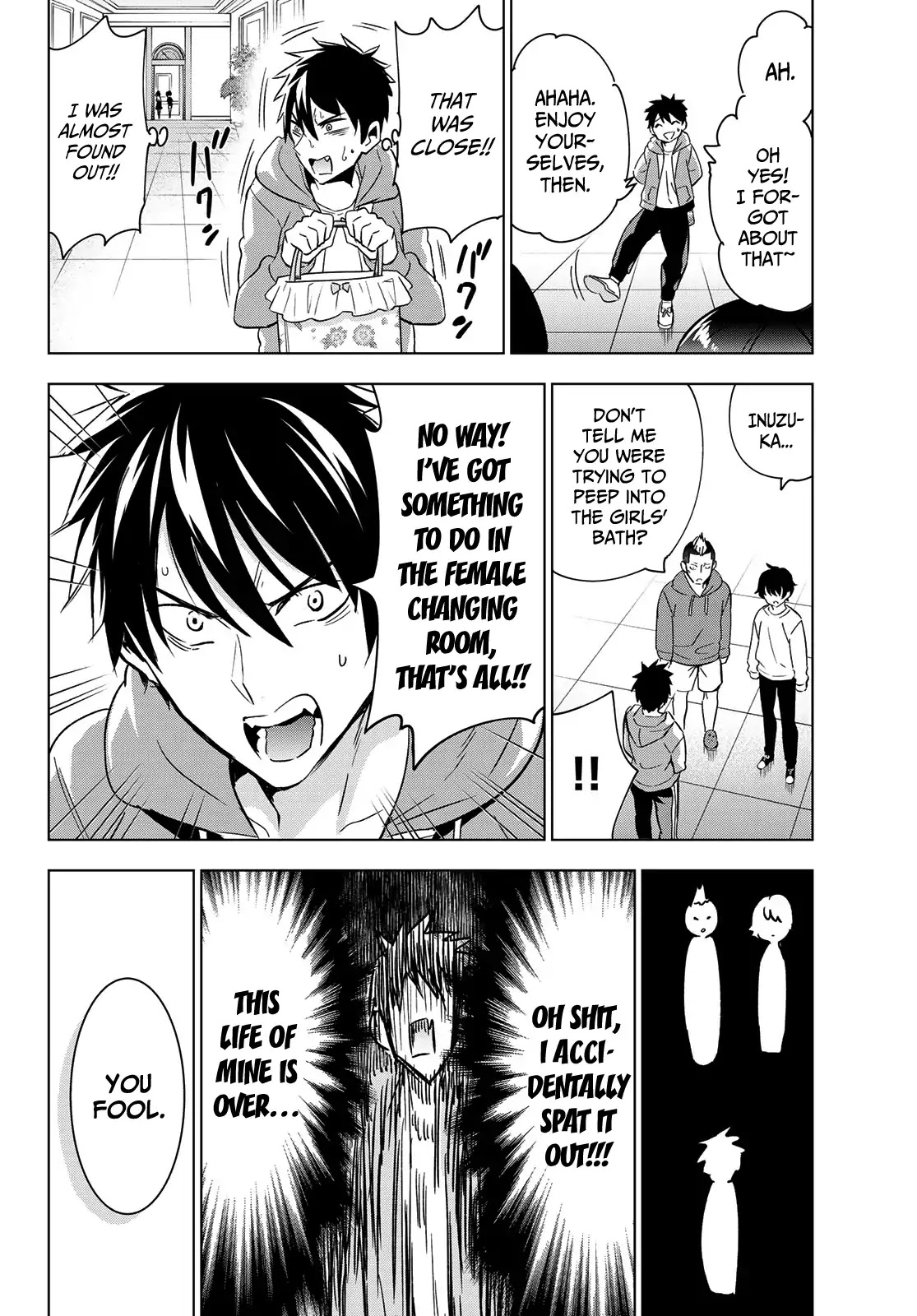 Kishuku Gakkou no Juliet Chapter 105 page 12 - Chapter 105: Romio and the Onsen