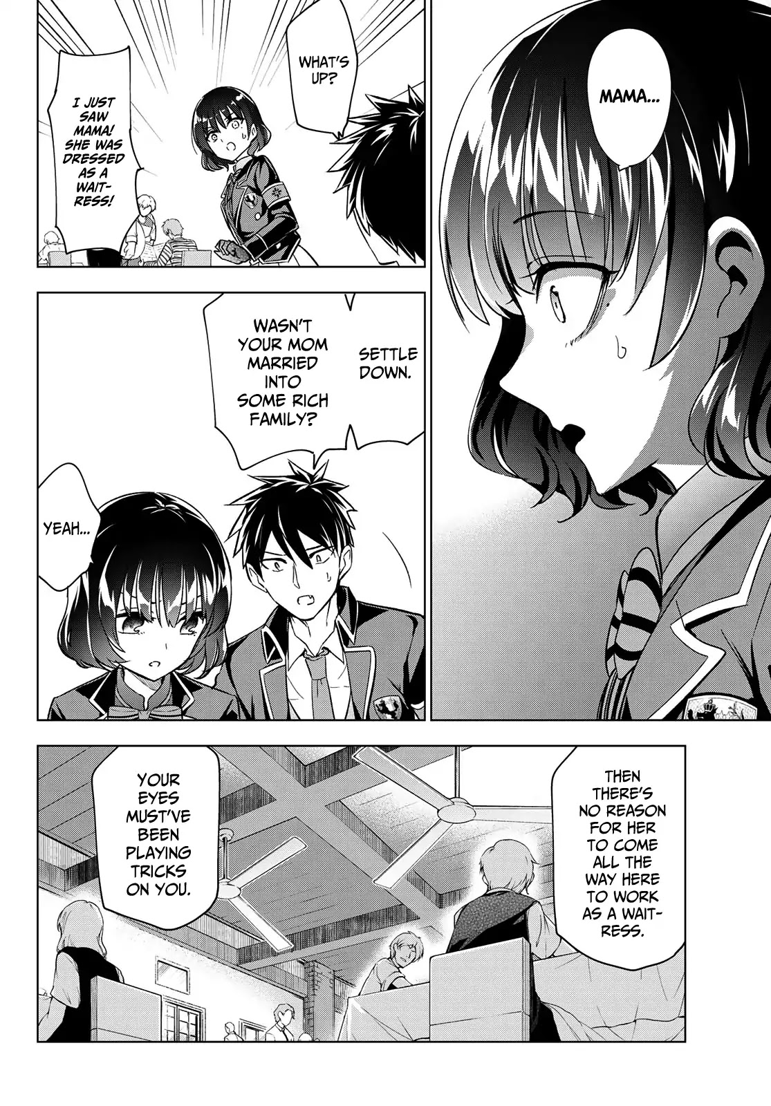 Kishuku Gakkou no Juliet Chapter 107 page 7 - Chapter 107: Romio, Leon and the West Principality (Part I)