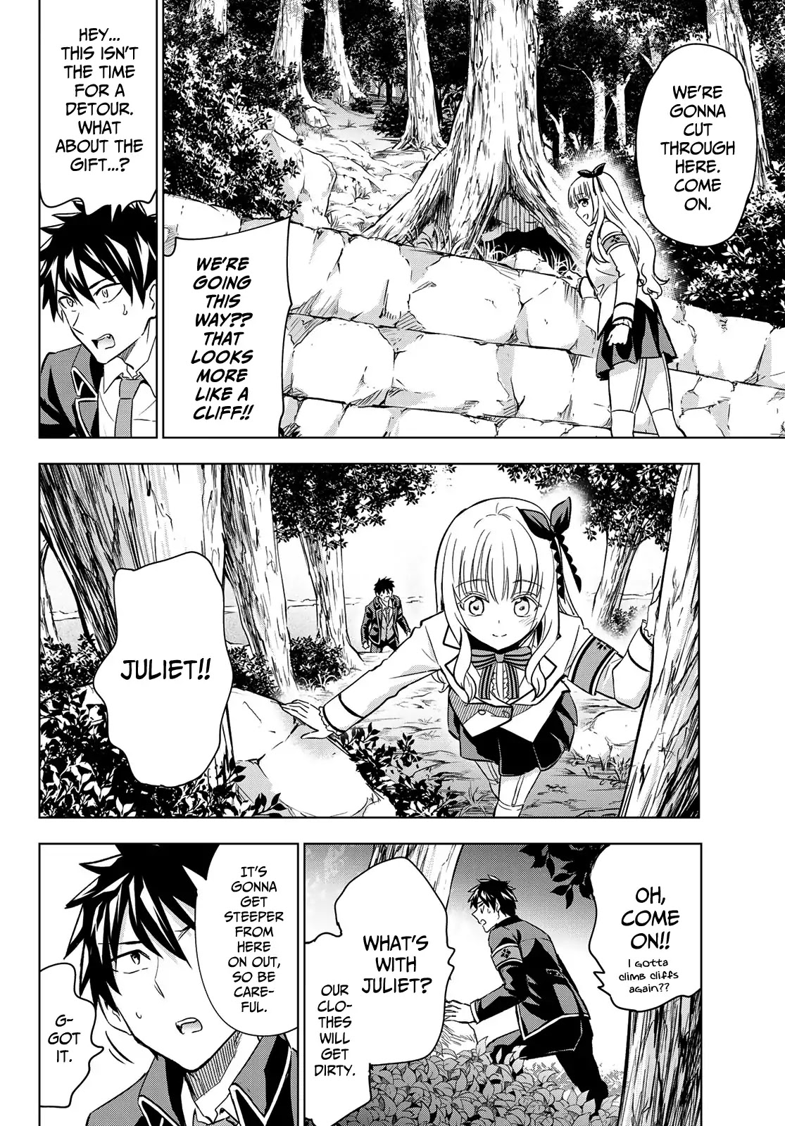 Kishuku Gakkou no Juliet Chapter 109 page 10 - Chapter 109: Romio, Persia, and That Memorable Place