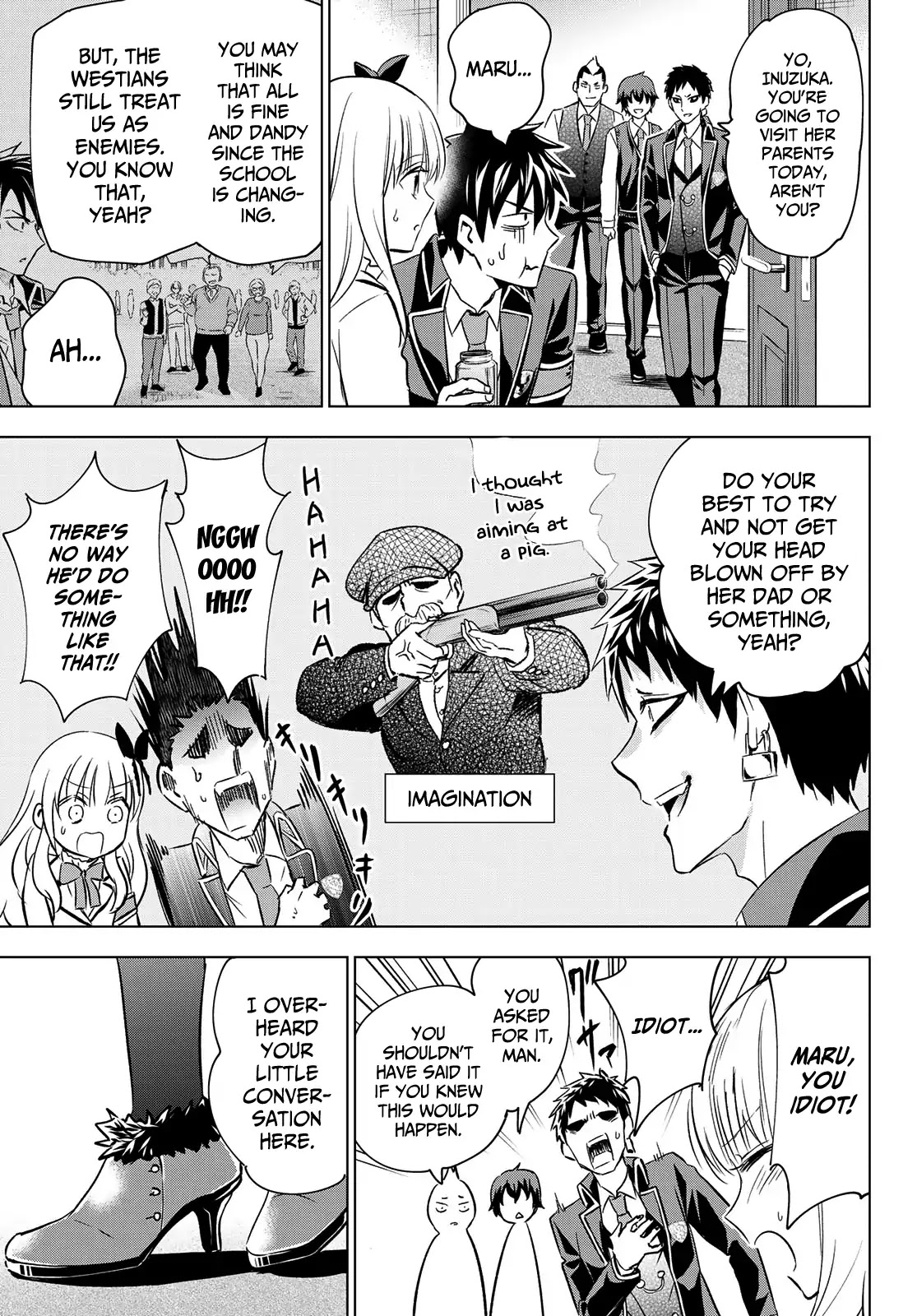 Kishuku Gakkou no Juliet Chapter 109 page 5 - Chapter 109: Romio, Persia, and That Memorable Place