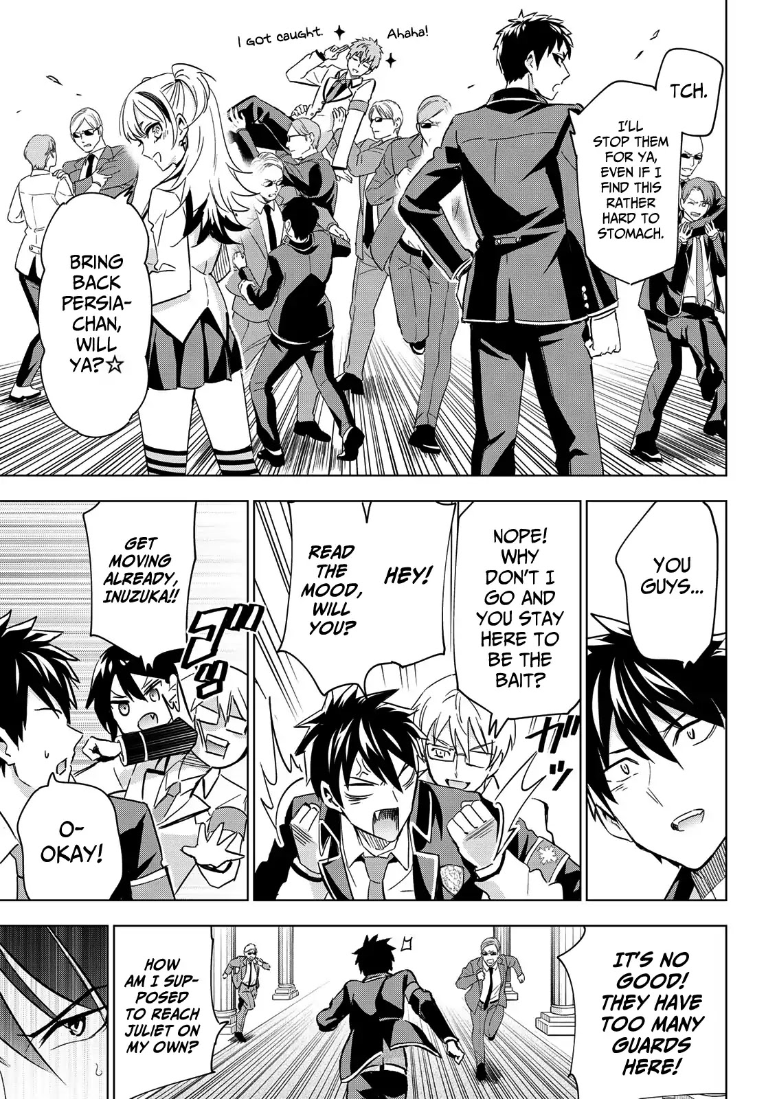 Kishuku Gakkou no Juliet Chapter 112 page 11 - Chapter 112: Romio, Juliet and Turkish