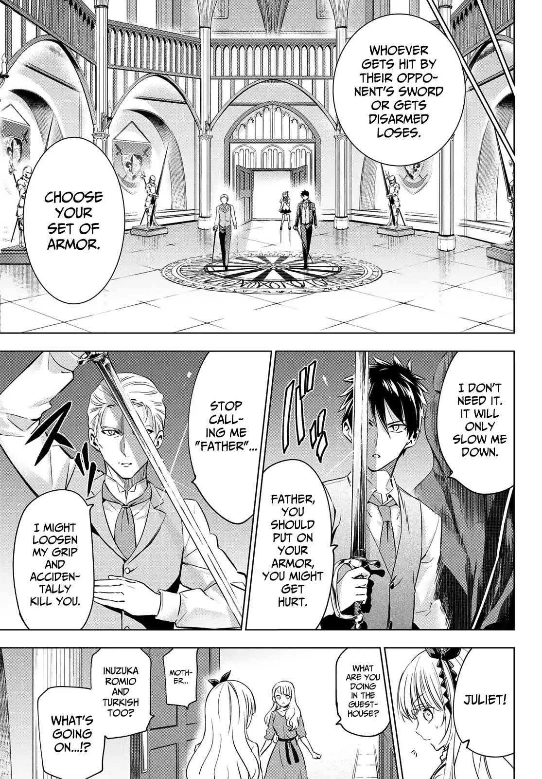 Kishuku Gakkou no Juliet Chapter 113 page 7 - Chapter 113: Romio, Juliet and Turkish II