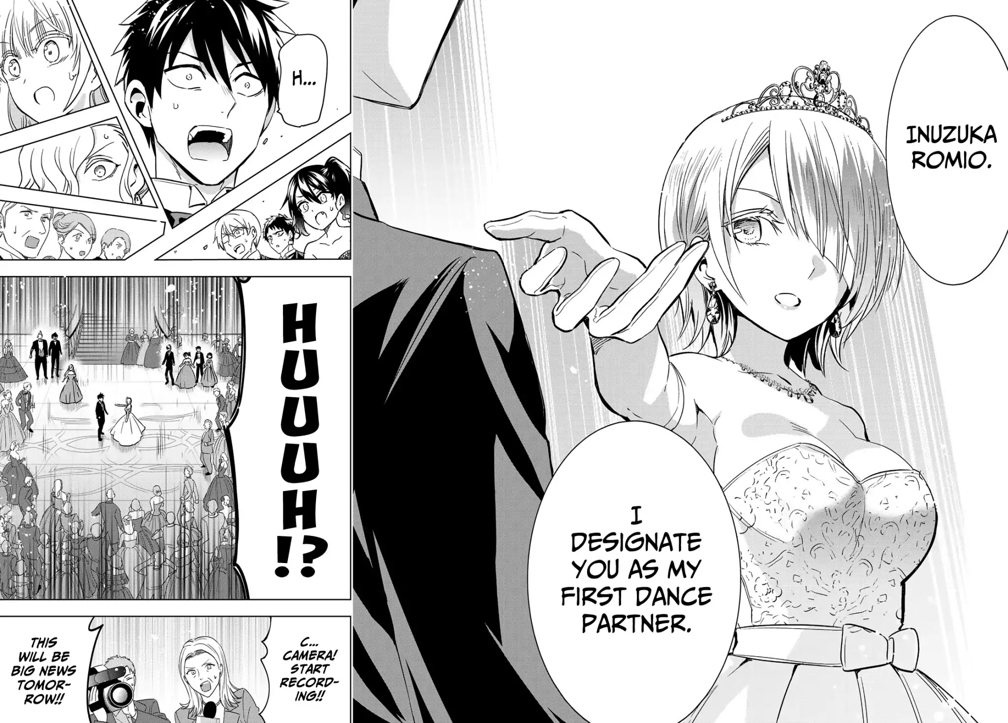 Kishuku Gakkou no Juliet Chapter 116 page 14 - Chapter 116: Romio and Princess Char's Débutante Ball
