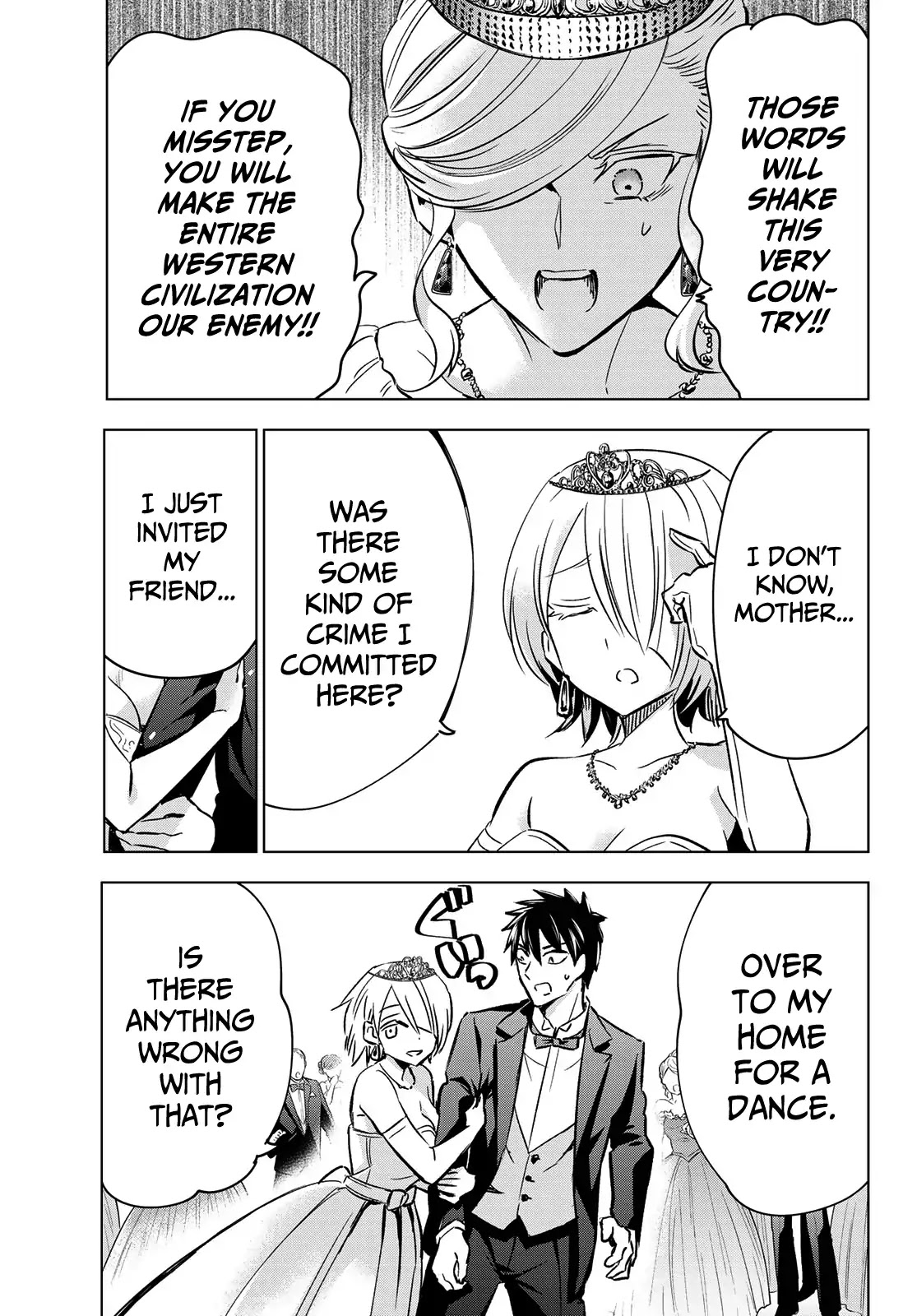 Kishuku Gakkou no Juliet Chapter 116 page 16 - Chapter 116: Romio and Princess Char's Débutante Ball