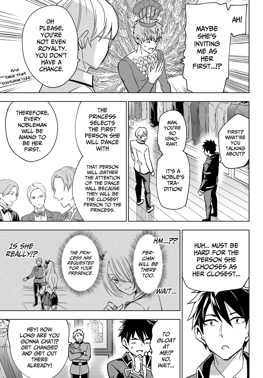 Kishuku Gakkou no Juliet Chapter 116 page 5 - Chapter 116: Romio and Princess Char's Débutante Ball