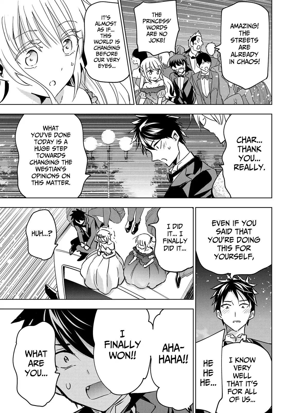 Kishuku Gakkou no Juliet Chapter 117 page 11 - Chapter 117: Romio, Princess Char, and the Débutante Ball III