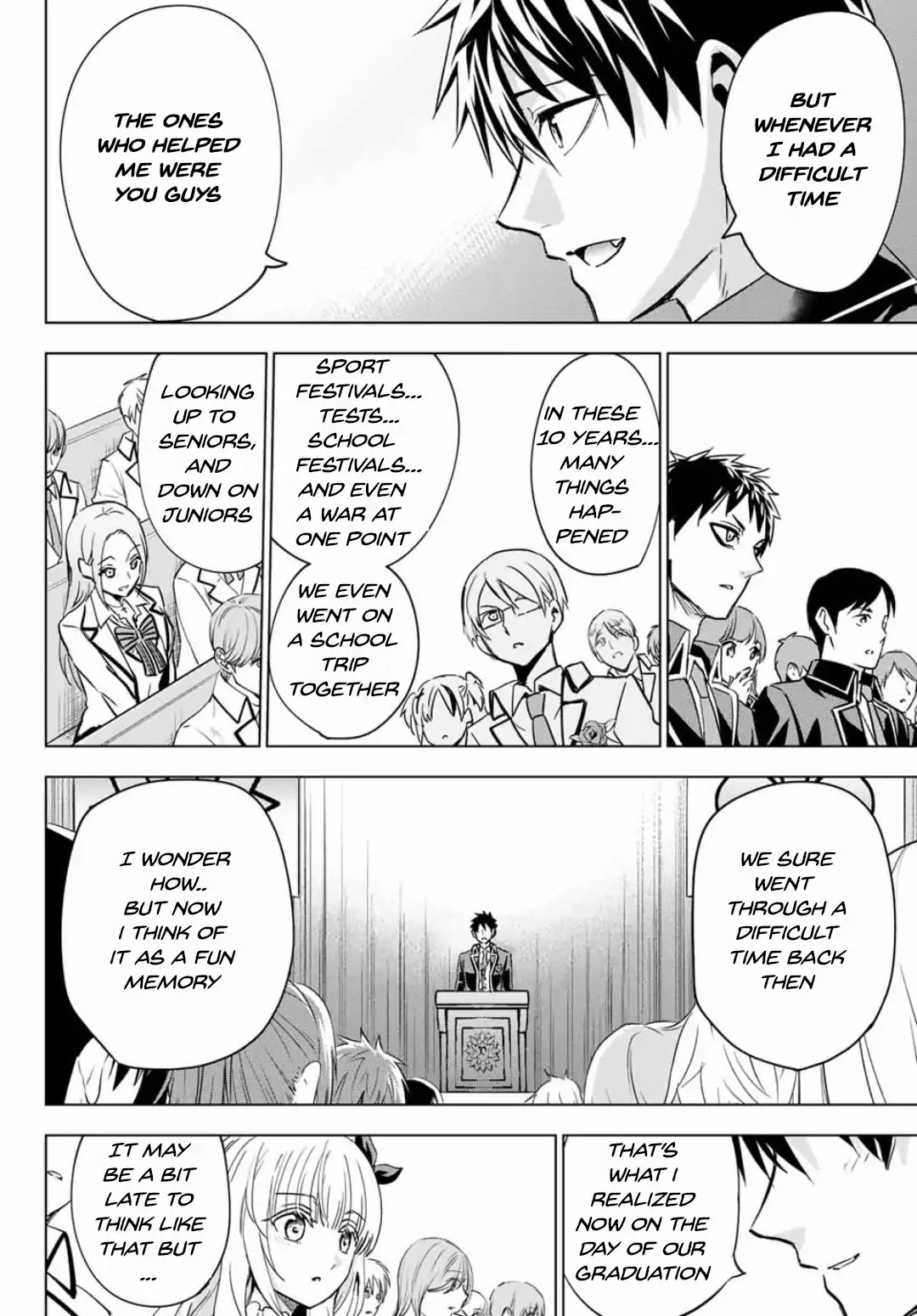 Kishuku Gakkou no Juliet Chapter 118 page 10 - Chapter 118: Romio, Juliet and Graduation