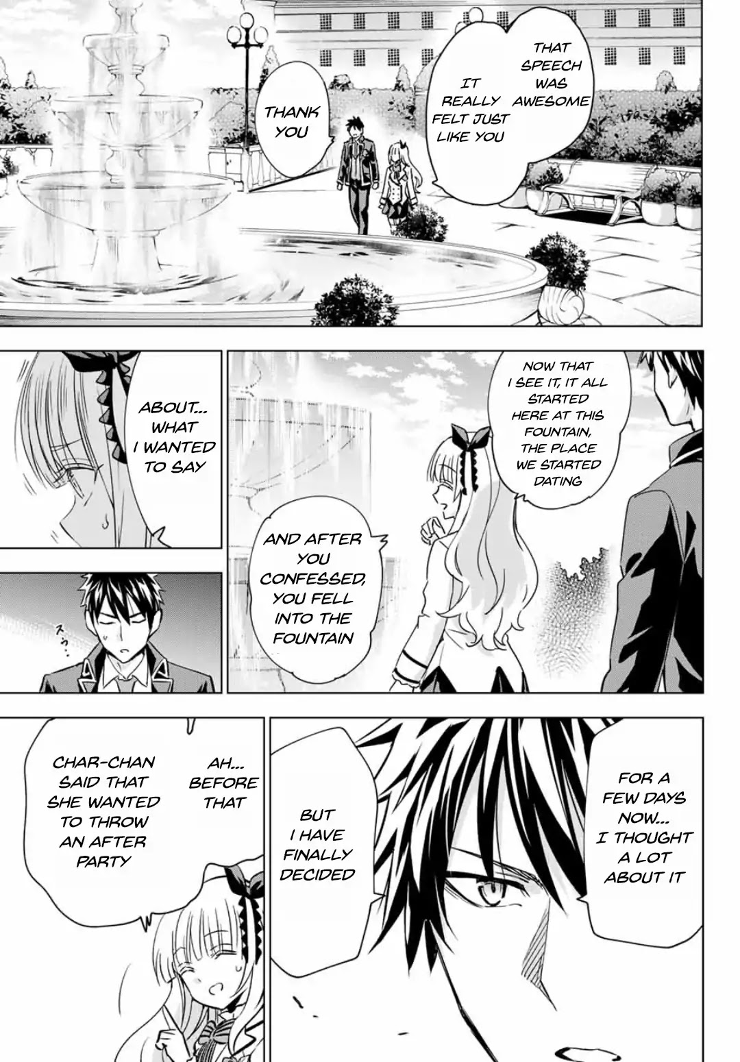 Kishuku Gakkou no Juliet Chapter 118 page 13 - Chapter 118: Romio, Juliet and Graduation