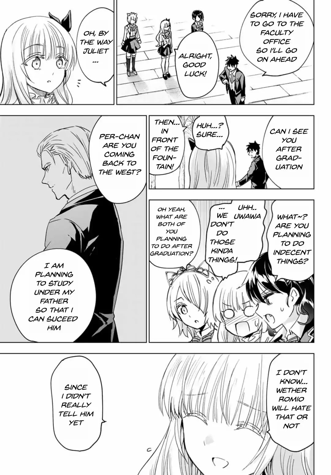 Kishuku Gakkou no Juliet Chapter 118 page 5 - Chapter 118: Romio, Juliet and Graduation