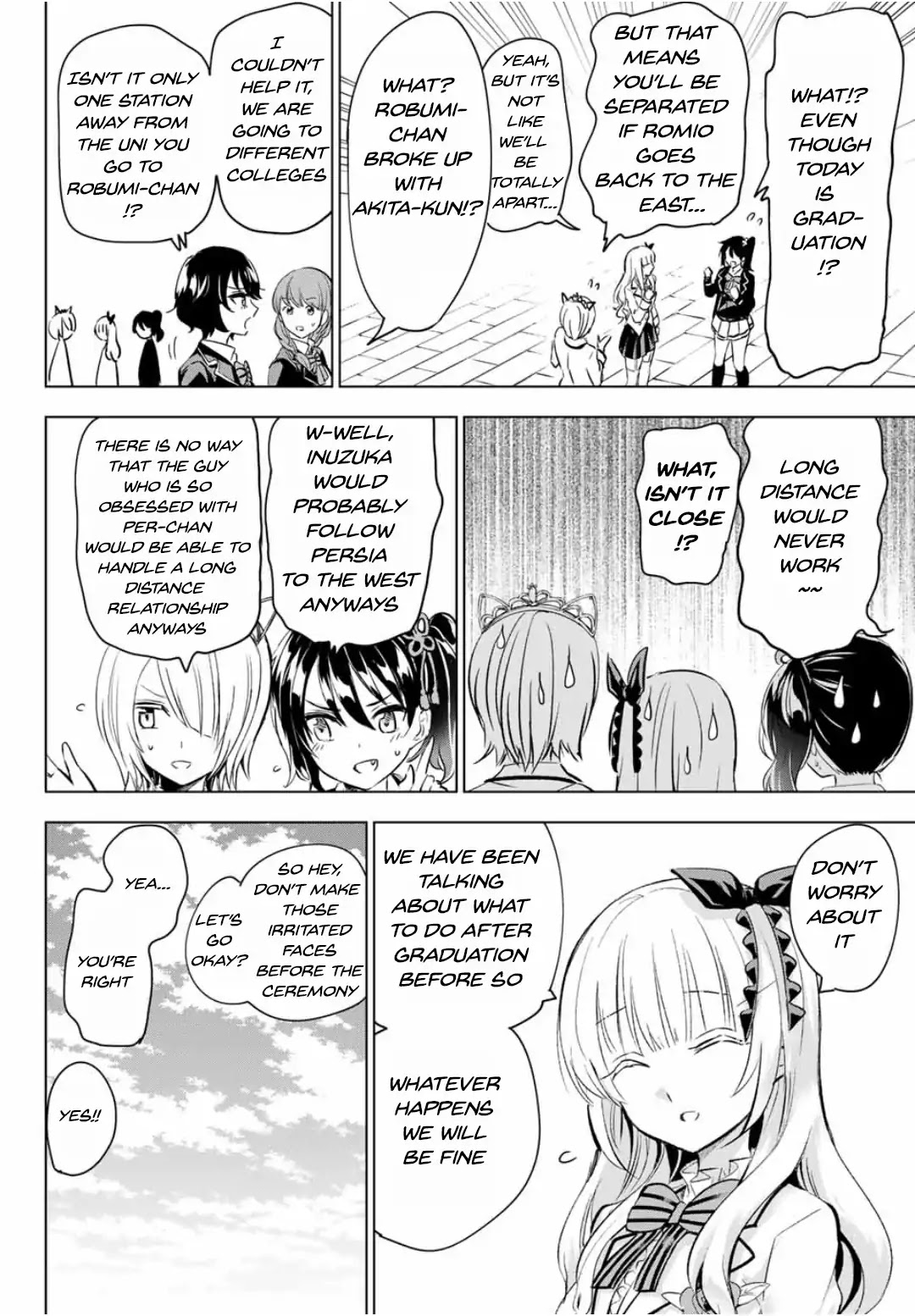 Kishuku Gakkou no Juliet Chapter 118 page 6 - Chapter 118: Romio, Juliet and Graduation