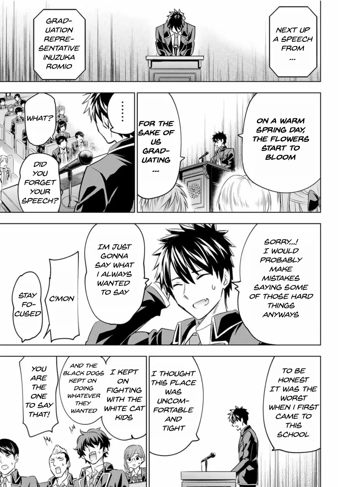 Kishuku Gakkou no Juliet Chapter 118 page 9 - Chapter 118: Romio, Juliet and Graduation