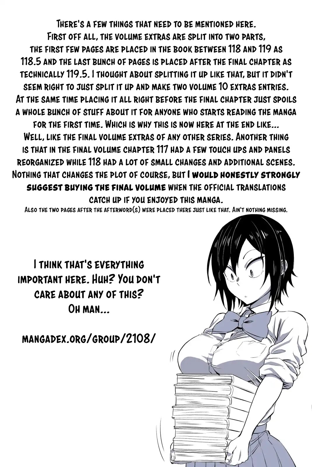 Kishuku Gakkou no Juliet Chapter 119.5 page 23 - Chapter 119.5: Volume 16 Extras