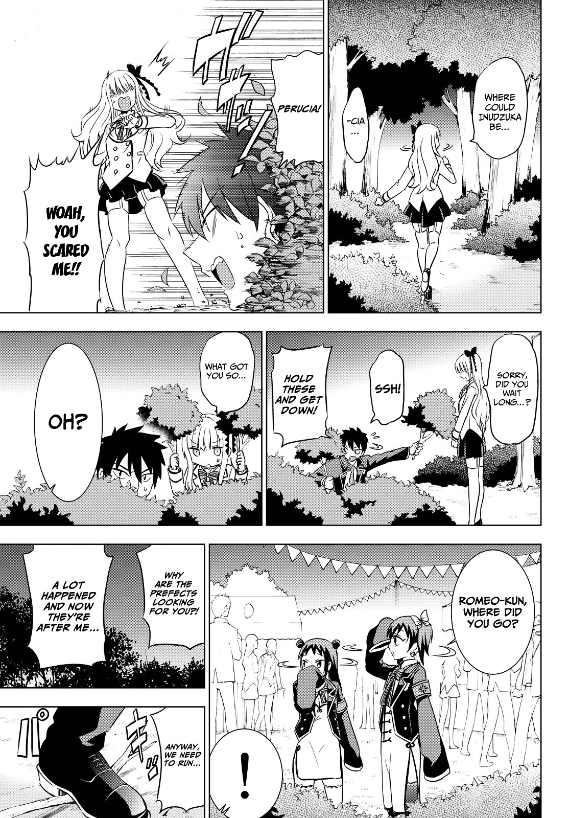 Kishuku Gakkou no Juliet Chapter 13 page 20 - Chapter 13 : Romeo and Prefects