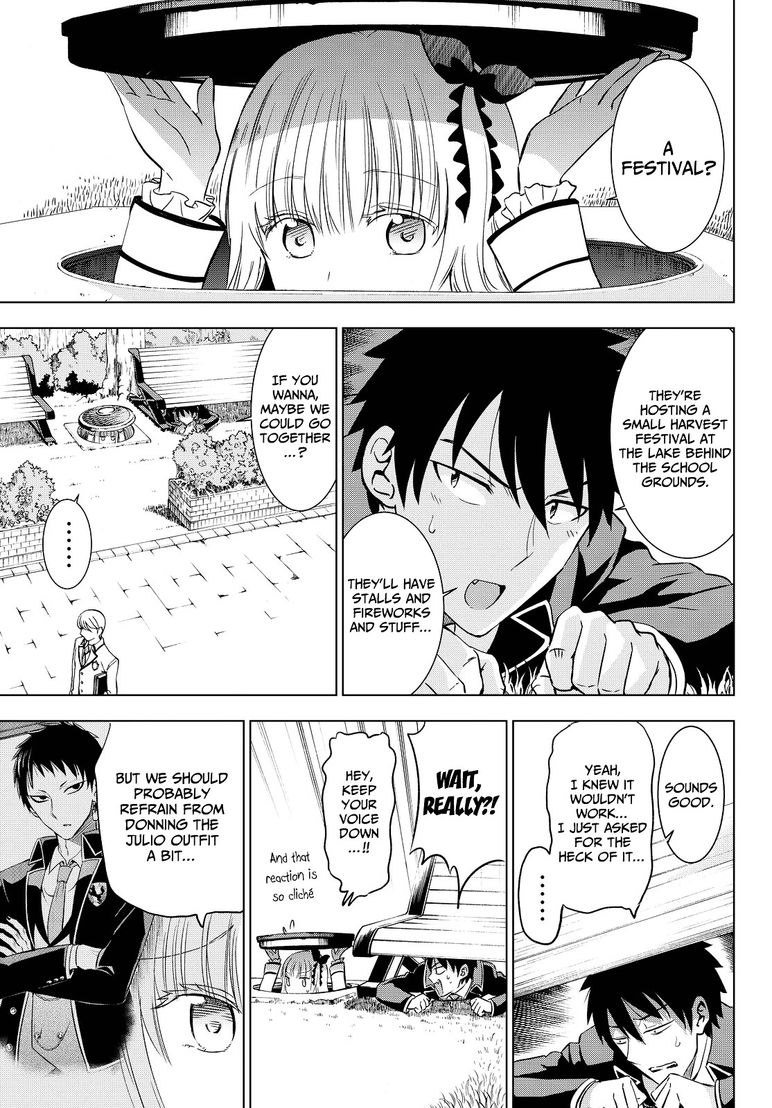 Kishuku Gakkou no Juliet Chapter 13 page 4 - Chapter 13 : Romeo and Prefects