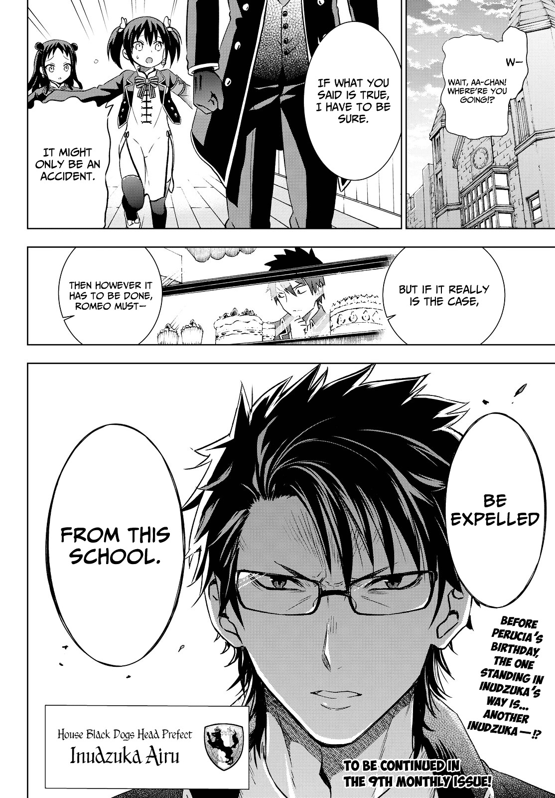 Kishuku Gakkou no Juliet Chapter 14 page 36 - Chapter 14 : Romeo, Char, and a Present