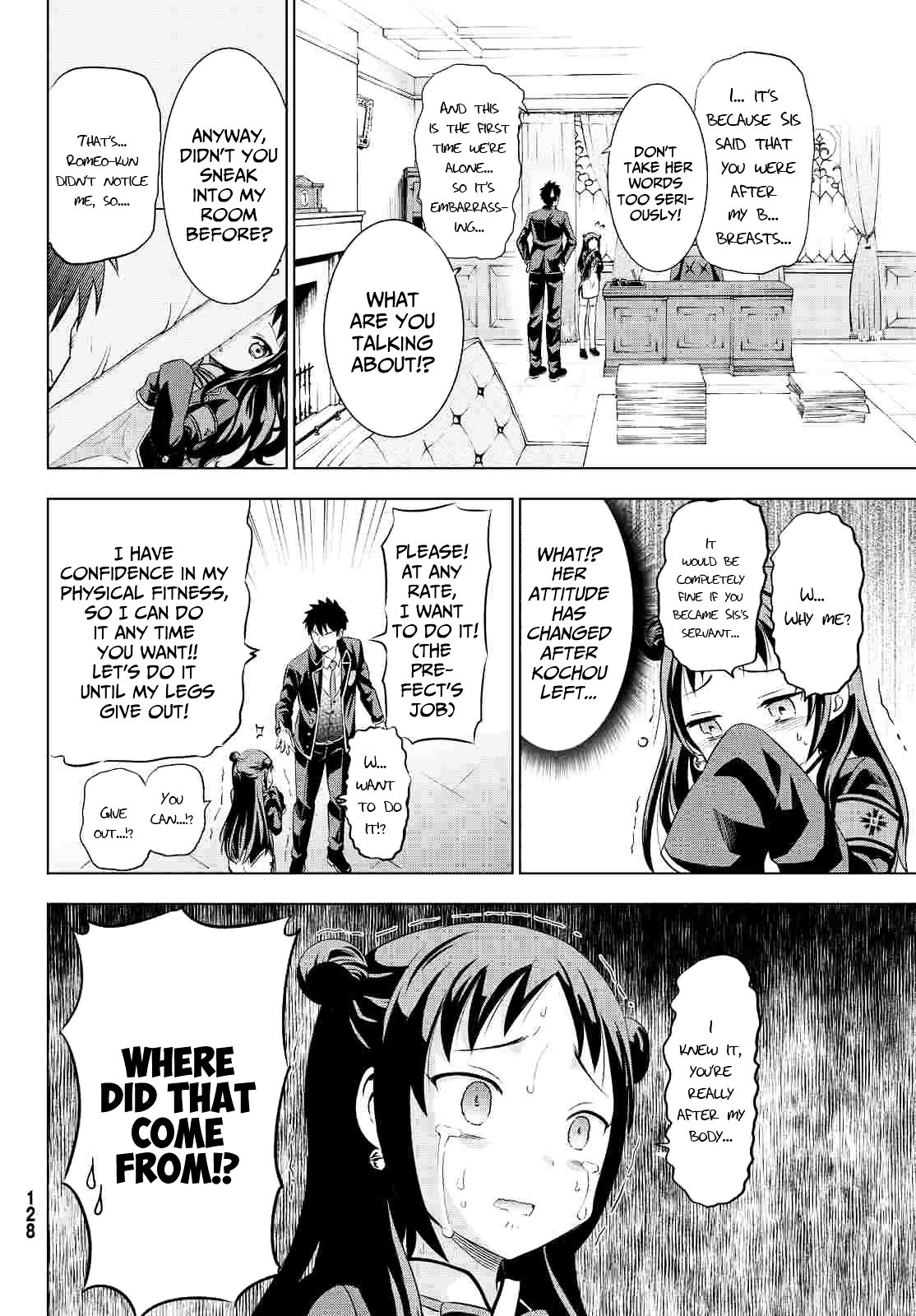 Kishuku Gakkou no Juliet Chapter 19 page 8 - Chapter 19 : Romeo and Teria