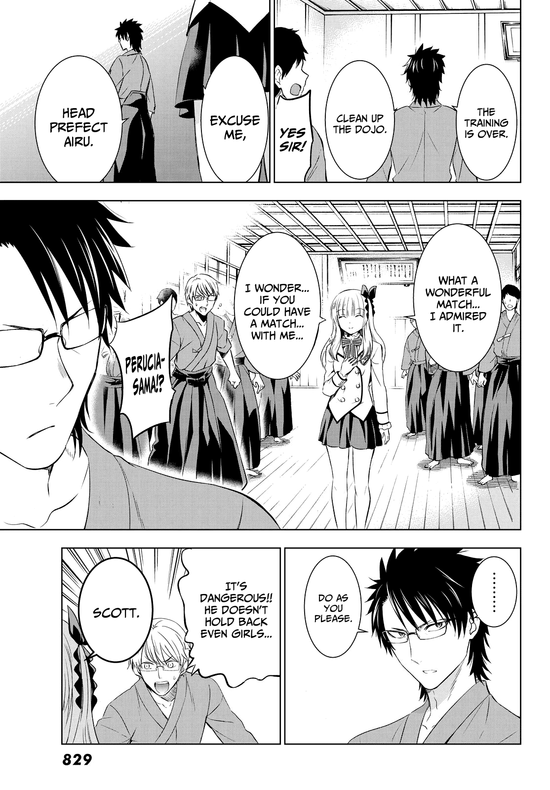 Kishuku Gakkou no Juliet Chapter 24 page 34 - Chapter 24 : Romeo and Airu