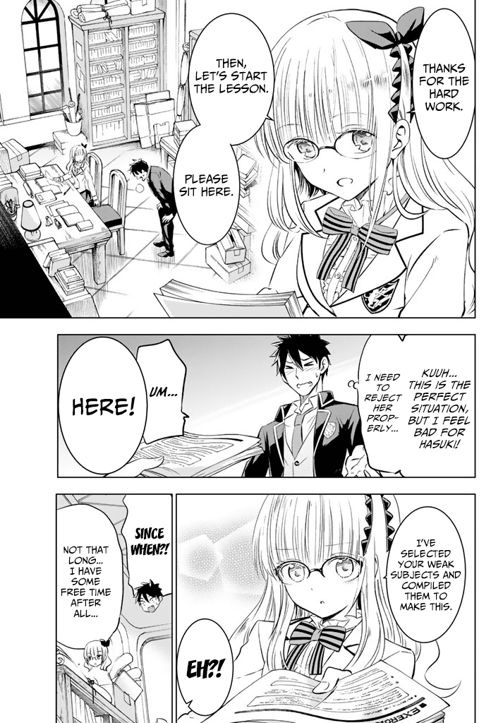 Kishuku Gakkou no Juliet Chapter 28 page 11 - Chapter 28: Romeo, Hasuki, and the Mid-term Test