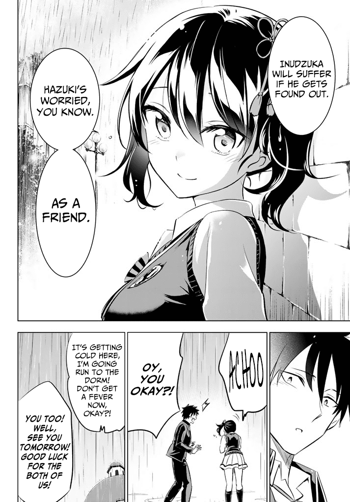 Kishuku Gakkou no Juliet Chapter 28 page 22 - Chapter 28: Romeo, Hasuki, and the Mid-term Test