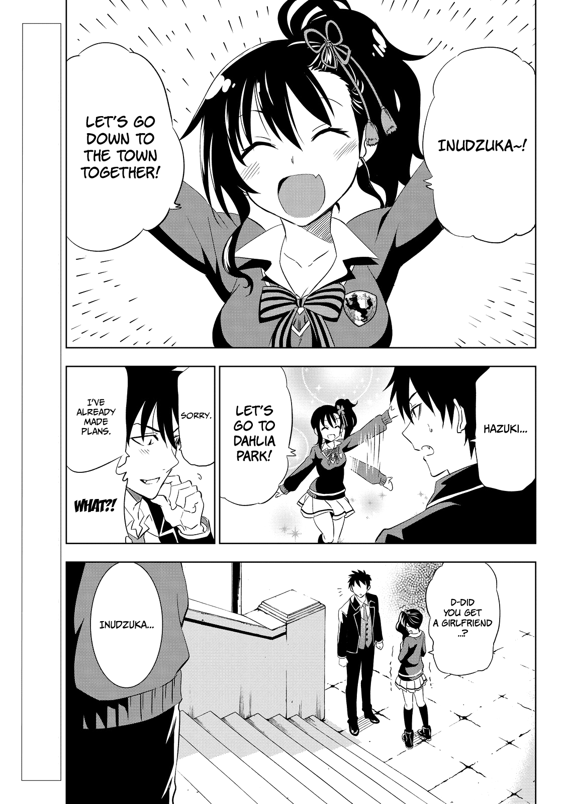 Kishuku Gakkou no Juliet Chapter 3 page 4 - Chapter 3 : Date and Juliet